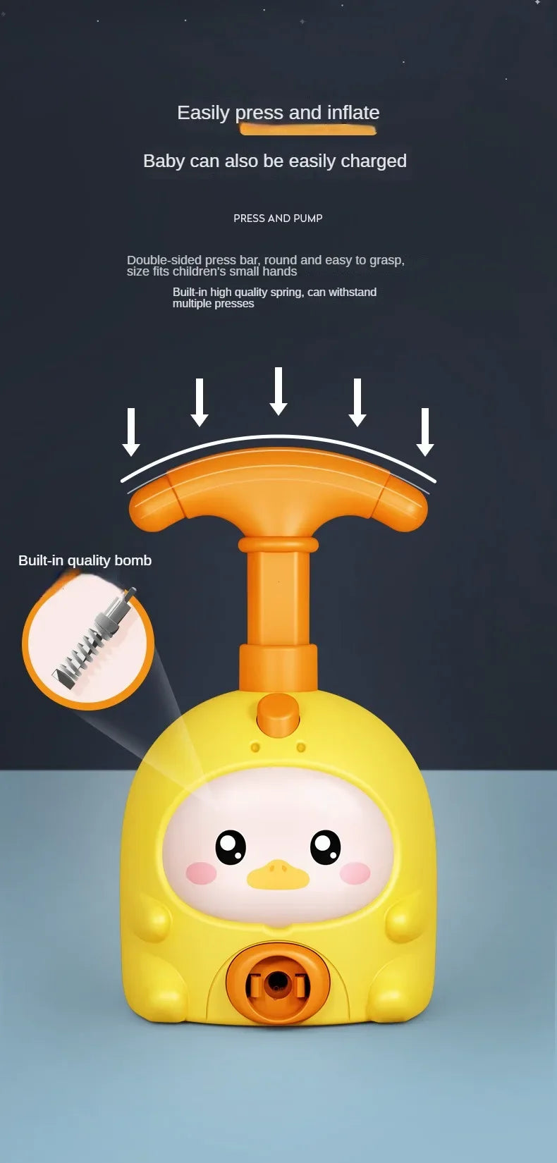 Balloon-Powered Car Science Toy with Launcher Tower
