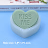Heart-Shaped Silicone Candle Mold | DIY Soap & Candle Making Kit