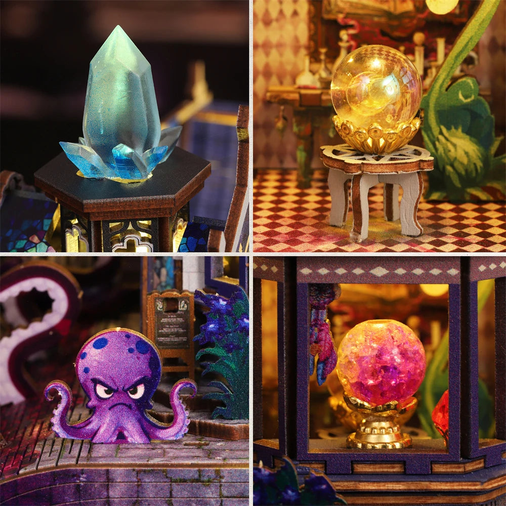 The Gate of Secret Realm Wooden Miniature House Kit