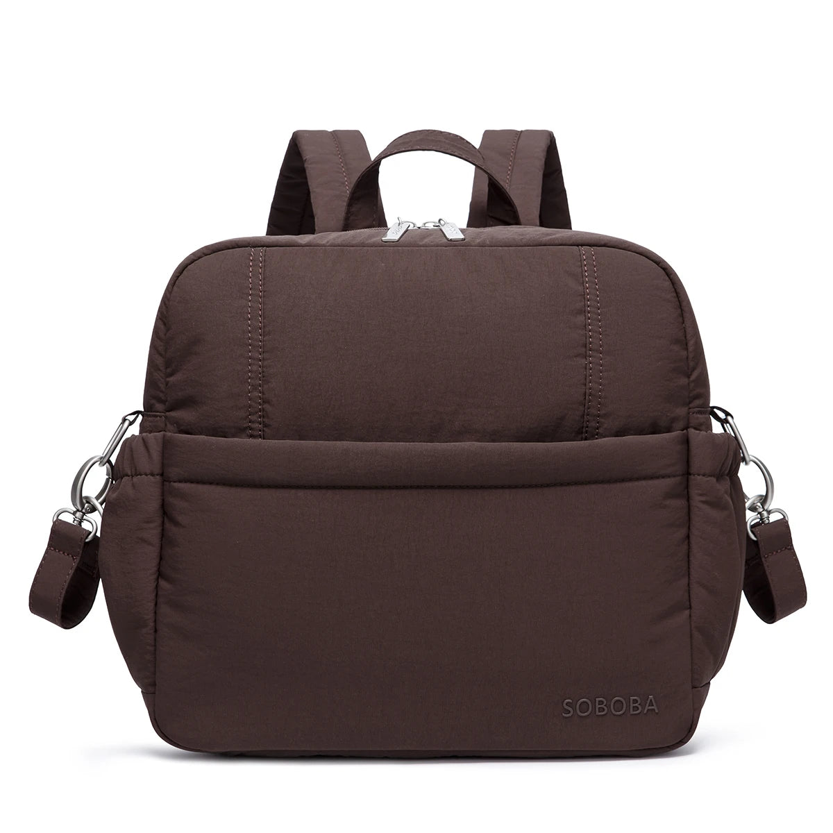 Large Capacity Diaper Backpack with Multiple Pockets