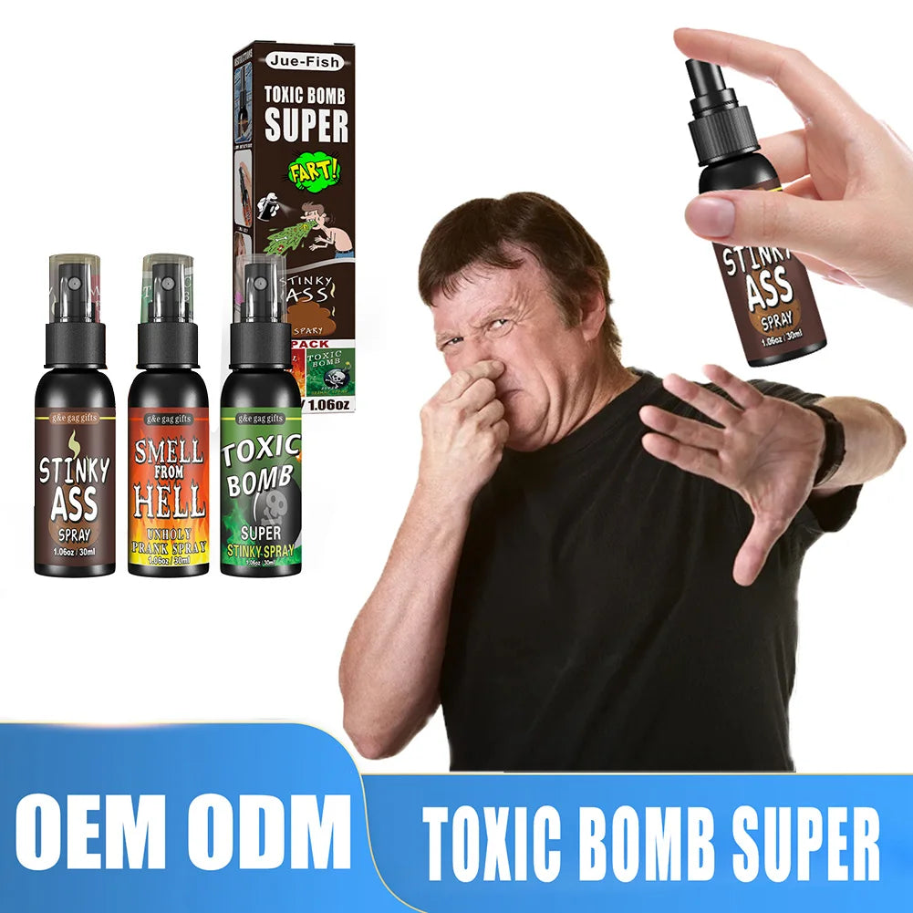 30ml Fart Spray Prank Toy – Hilarious Stink Bomb for Parties & Pranks