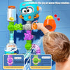 Octopus Suction Cup Bath Toy Building Set with Water Spinners