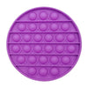 A purple pop bubble sensory fidget toy with multiple bubbles arranged in a grid pattern.