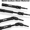 Heavy-Duty Steel Driveshaft Set for 1/10 RC Trucks