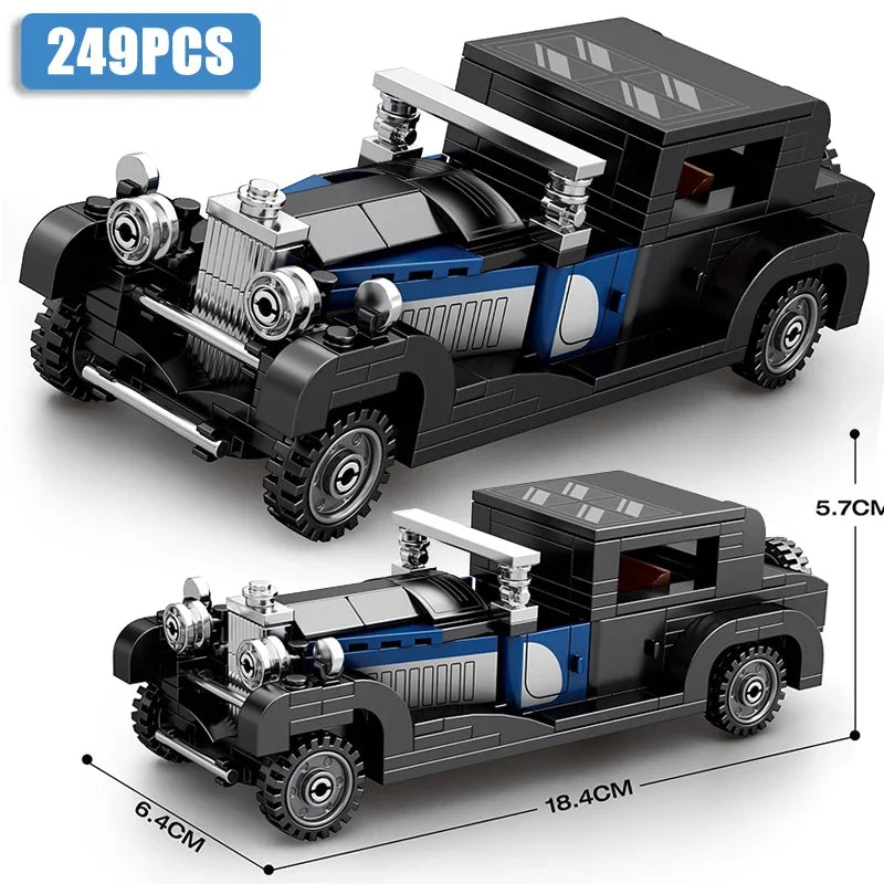 Supercar Model Building Block Kit
