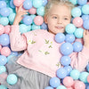 Eco-Friendly Crush-Proof Ball Pit Balls – 100-Piece Colorful Play Set