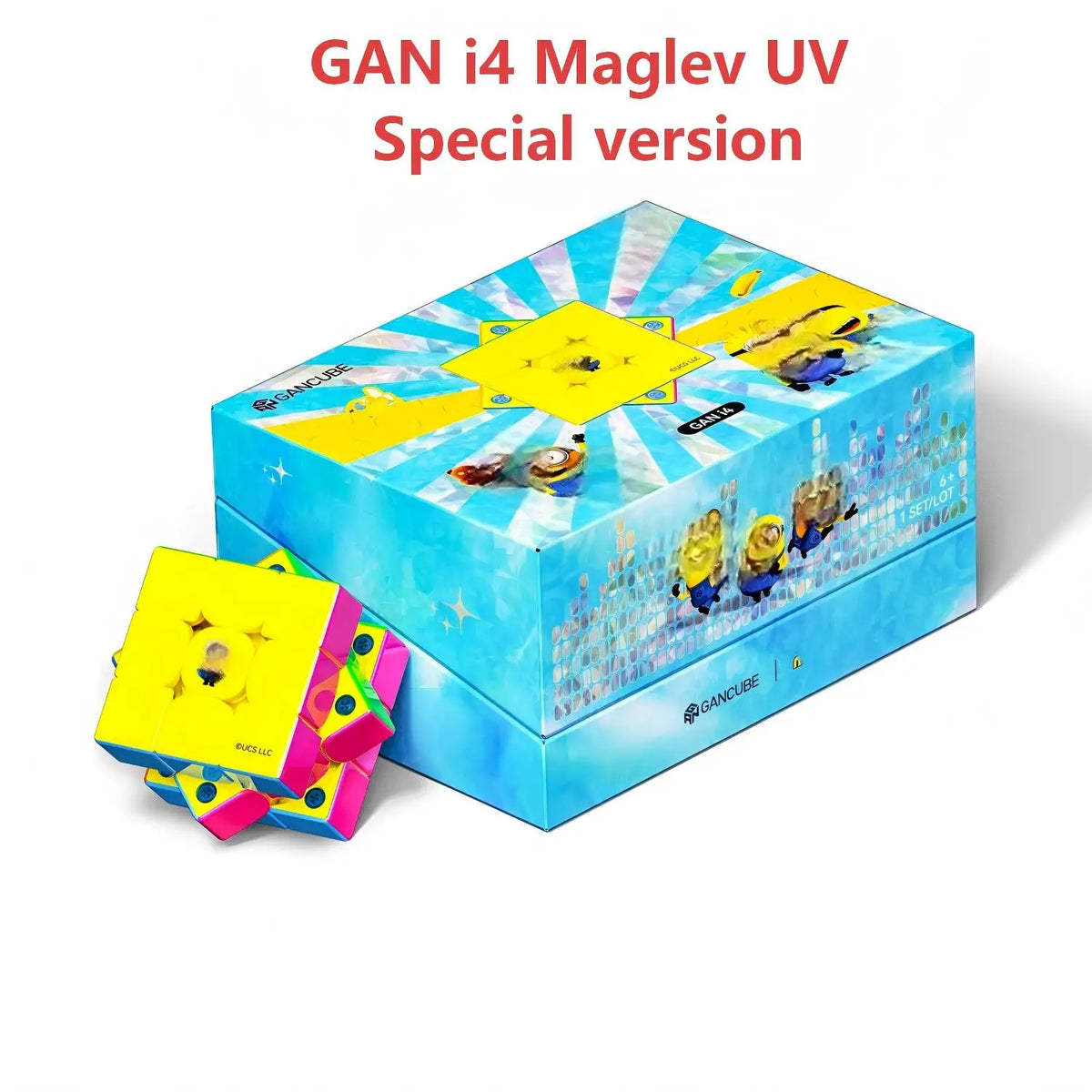 GAN i4 Smart Magnetic Speed Cube with App Connectivity