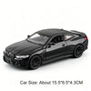 Black 1:32 scale diecast model of an M4 and X3M car with lights and sound features