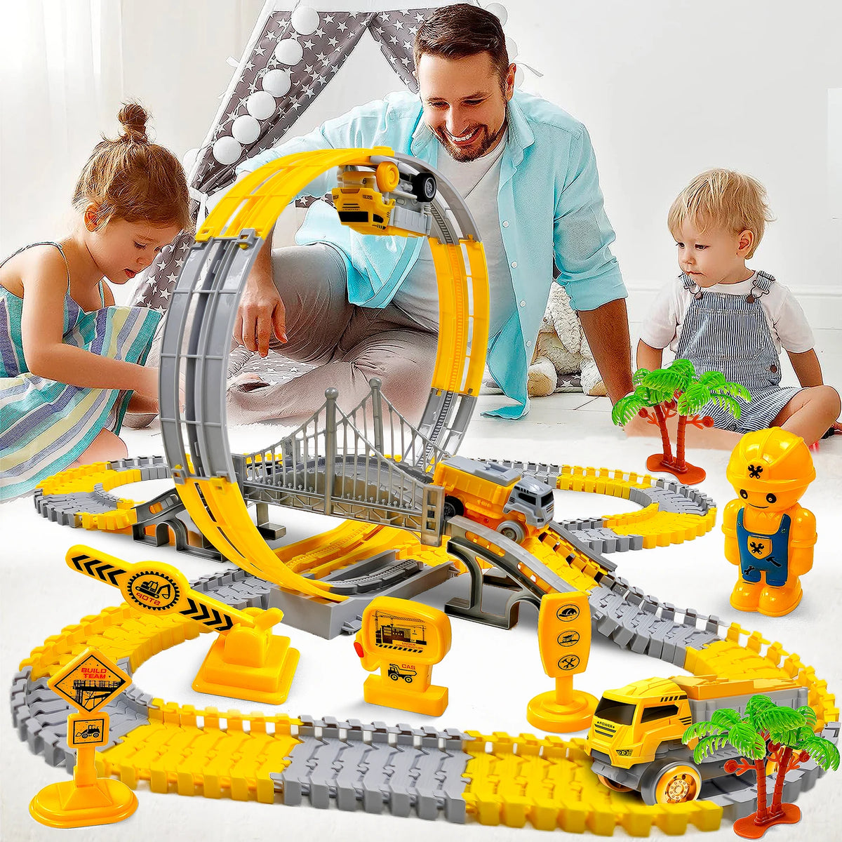 Magic Climbing Track Car Set for Kids