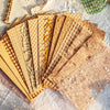 Vintage Textured Paper Pack for Junk Journaling and Scrapbooking