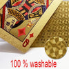 24K Gold Metallic Waterproof Playing Cards