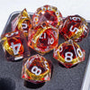 Eye Dice Set – 7-Piece Resin Polyhedral Dice for Horror RPG Games