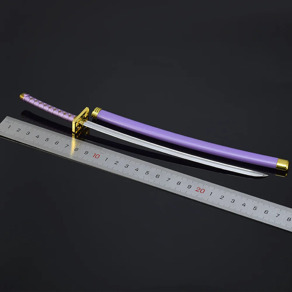 Compact Metal Katana – Bleach Anime Inspired Sword with Scabbard