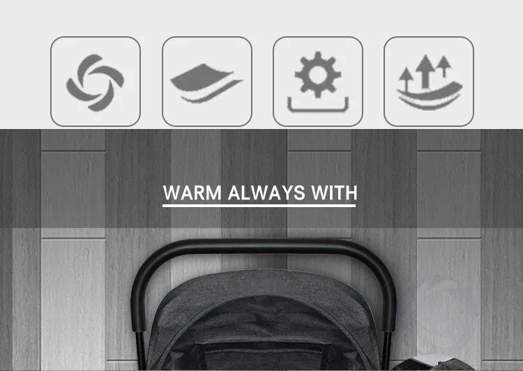 Winter Cozy Baby Stroller Sleeping Bag