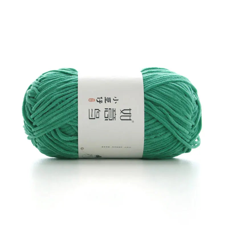 Soft Chenille Yarn for Crochet and Knitting