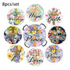 Ocean Series Diamond Art Coaster Kit with Stand – DIY Craft Set for Adults & Beginners