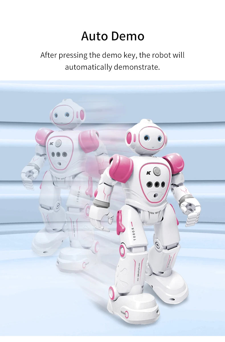 Interactive Dancing Robot with Remote Control and Gesture Sensing