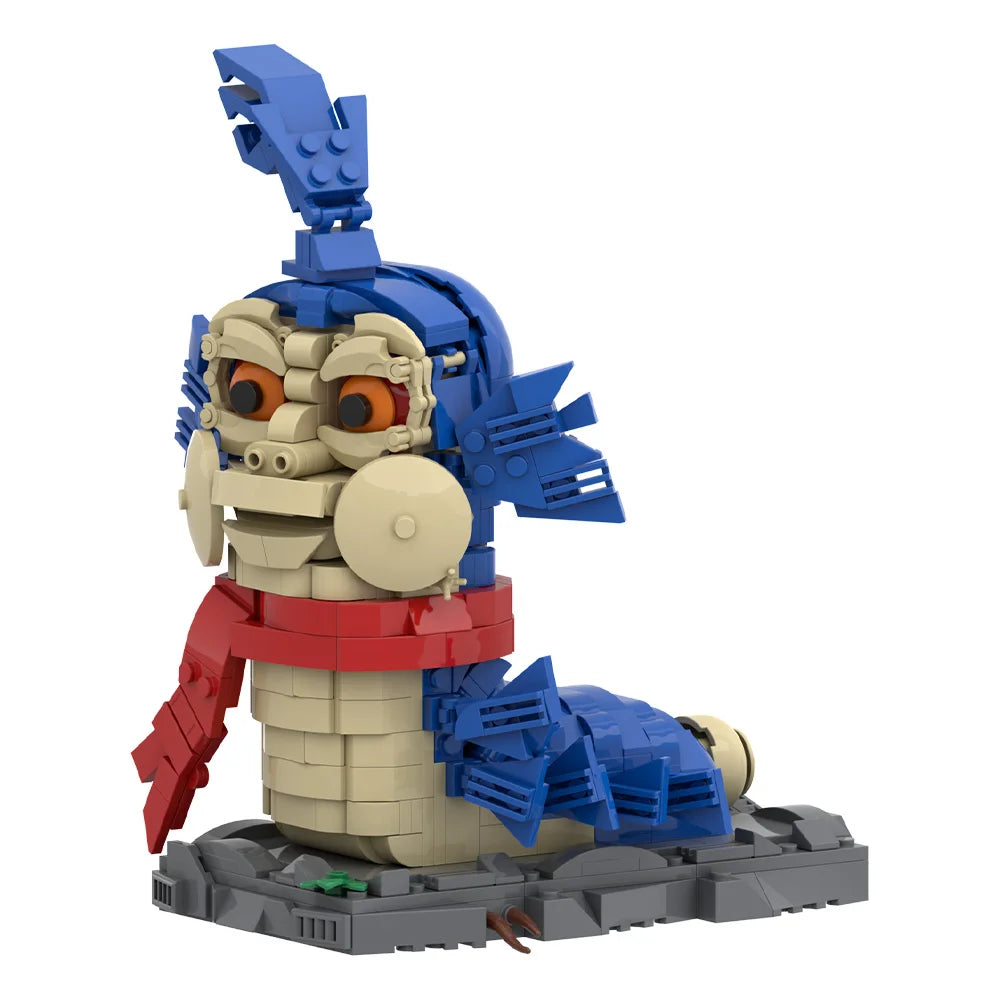 Labyrinth 1986 The Worm Building Blocks Set – 586-Piece DIY Model Kit for Adults