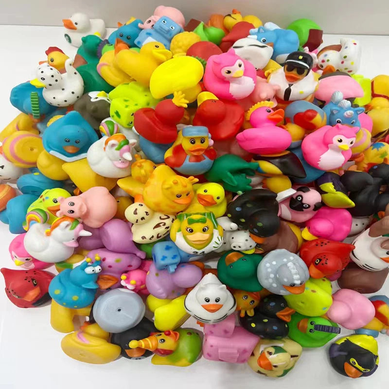Rubber Duck Assortment for Jeep Ducking, Bath & Party Fun