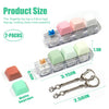 Tactile Keyboard Fidget Keychain with Silent and Click Modes