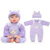 Adorable Jumpsuit Set for 20-22 Inch Reborn Dolls