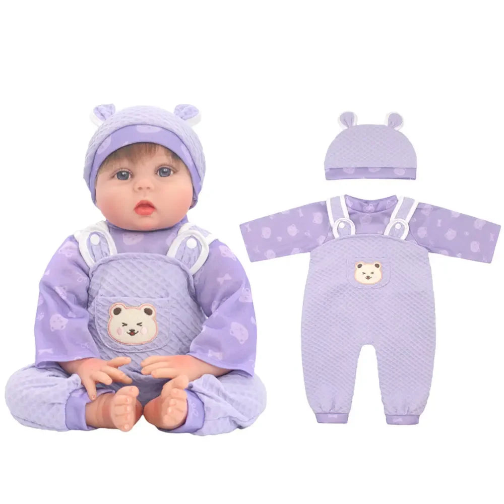 Adorable Jumpsuit Set for 20-22 Inch Reborn Dolls