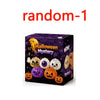 Halloween Mystery Squishy Fidget Toy — Glitter Pumpkin, Ghost & Skull Designs
