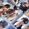 A collection of photo cards featuring male models in various poses and styles.