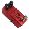 A red guitar effects pedal labeled Classic Chorus with Depth and Rate controls.