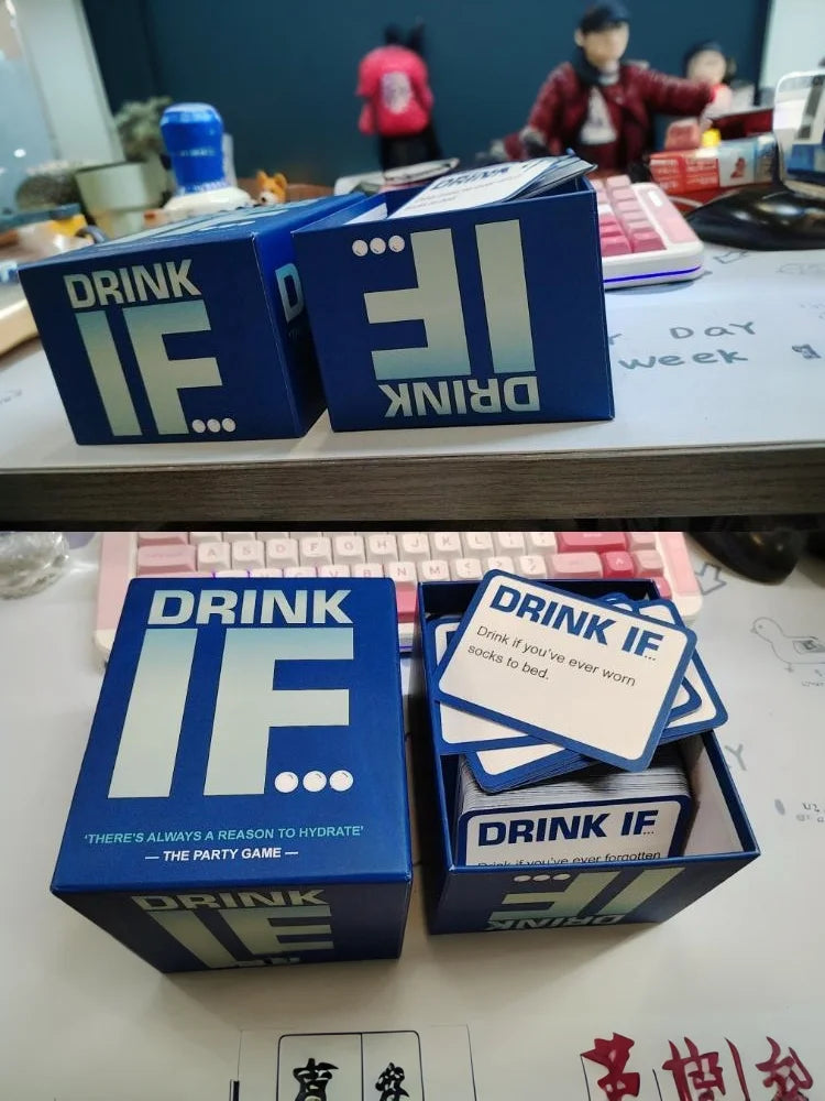 Drink IF... Hilarious Adult Drinking Game Cards
