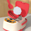 Kids Pretend Play Kitchen Set with Pots and Accessories