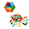 Colorful Wooden Tangram Puzzle Blocks Set for Kids