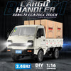 Remote Control Stunt Truck with LED Lights and Spray Effect