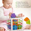 Rainbow Sensory Grasping Ball with Rattle and Teether