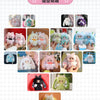 A collection of cute and whimsical bunny blind boxes featuring various colors and designs.