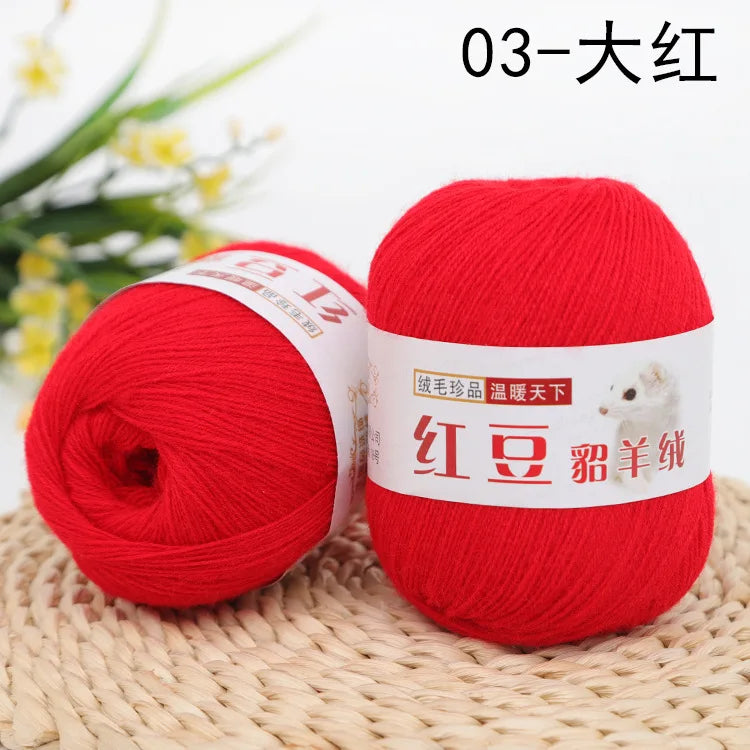 Cashmere Blend Fine Yarn for Knitting & Crochet