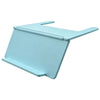 Light blue foldable Mahjong card holder with a non-slip stand.