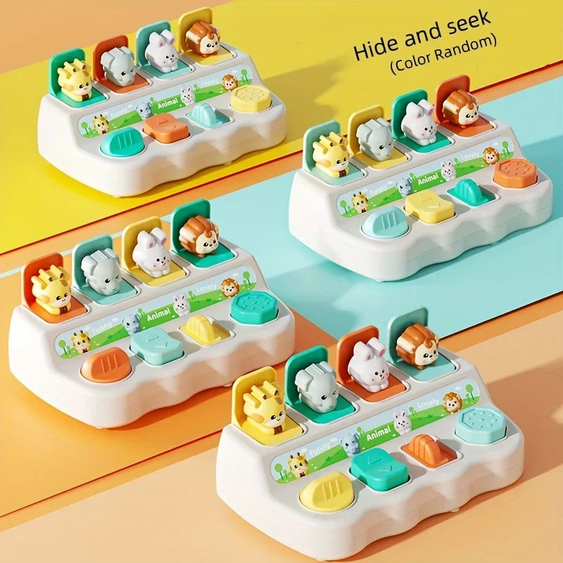 Montessori Pop-Up Animal Toy & Learning Box Set