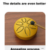 Mini Steel Tongue Drum with Mallet – 6 Notes, Portable Hand Pan for Meditation & Yoga