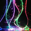 LED Fiber Optic Dance Whip with 7 Colors & 5 Modes