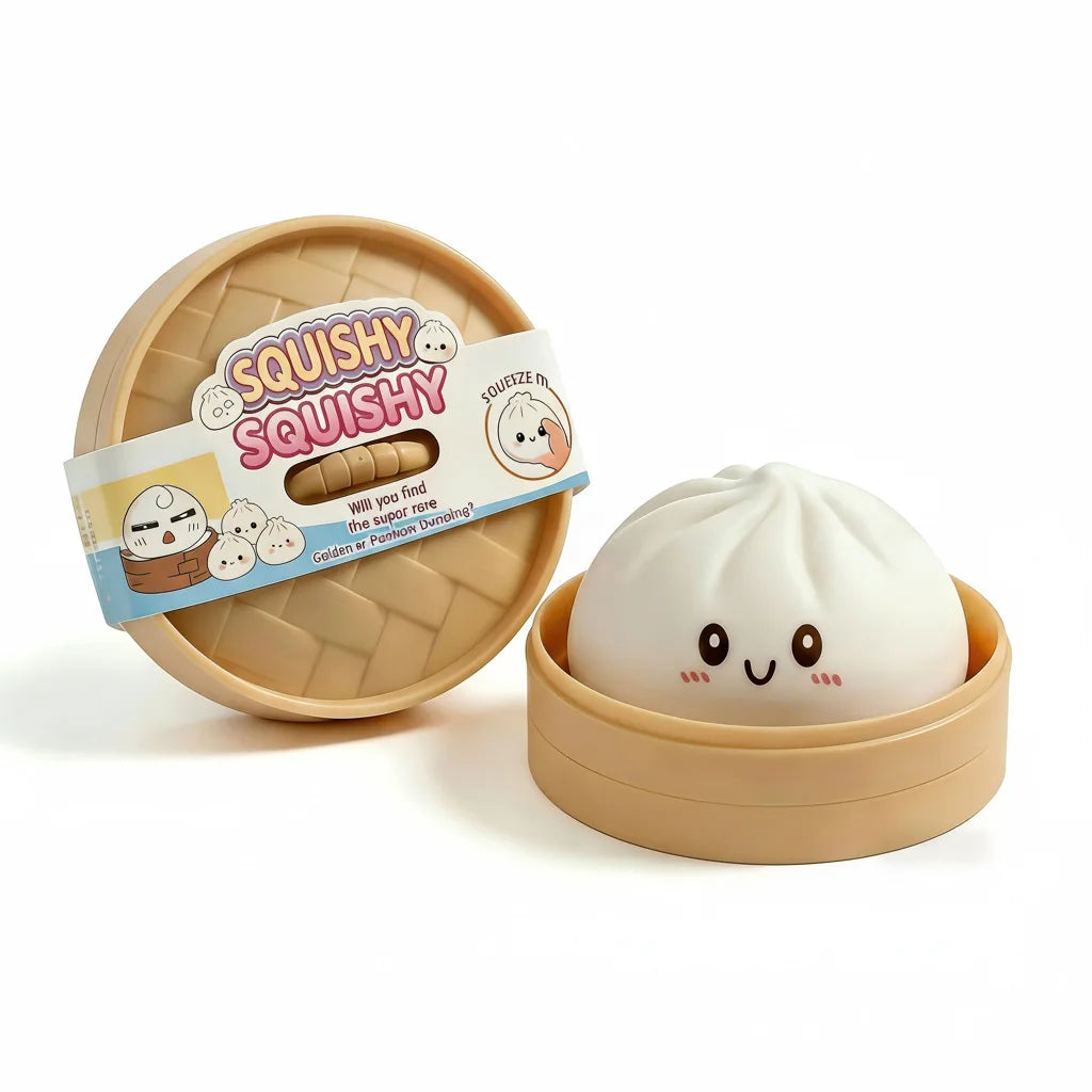 Slow Rising Glitter Dumpling Squishy Stress Ball