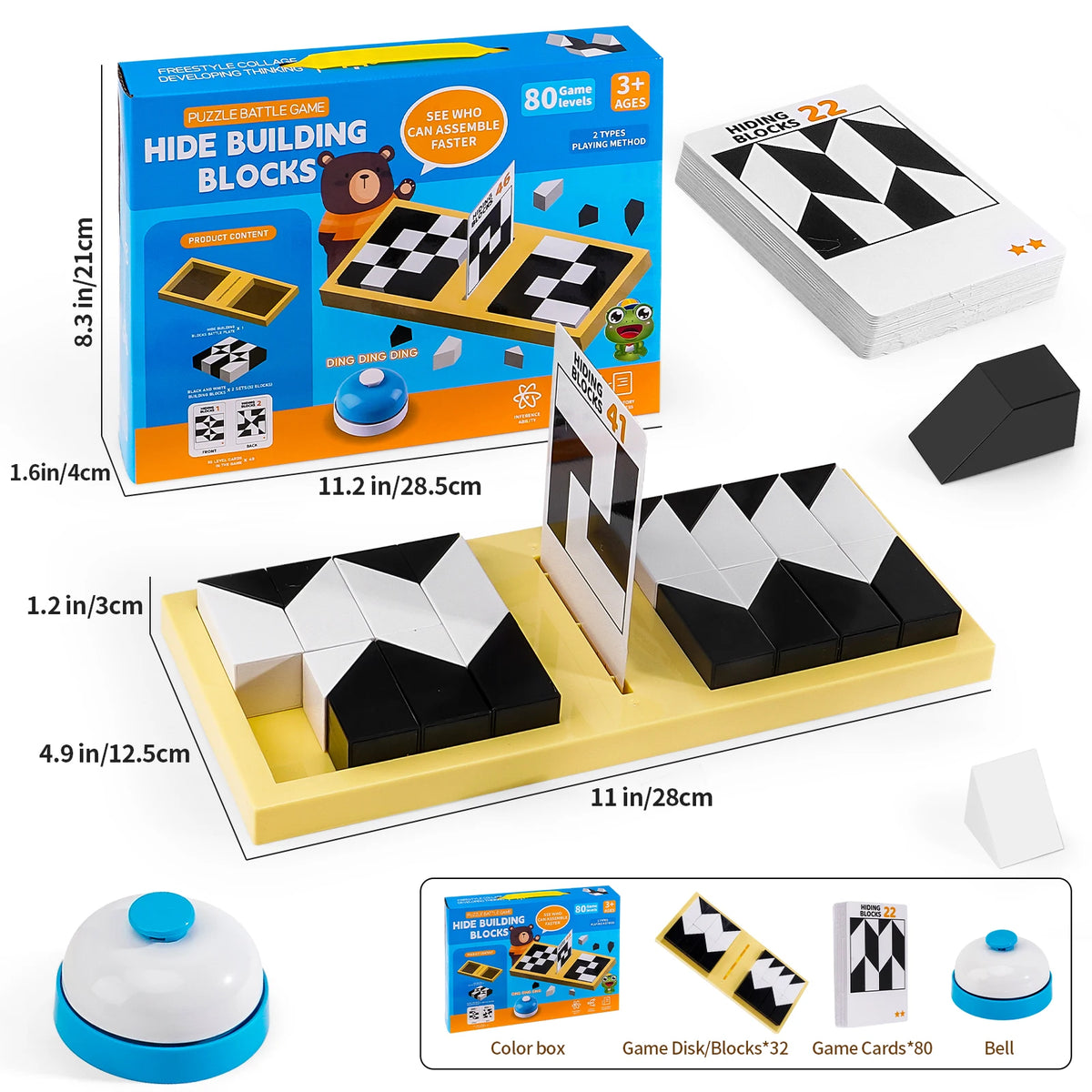 3D Spatial Thinking Puzzle Set for Kids
