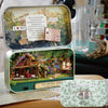 Nostalgic Wooden Box Theater Dollhouse Miniature Kit
