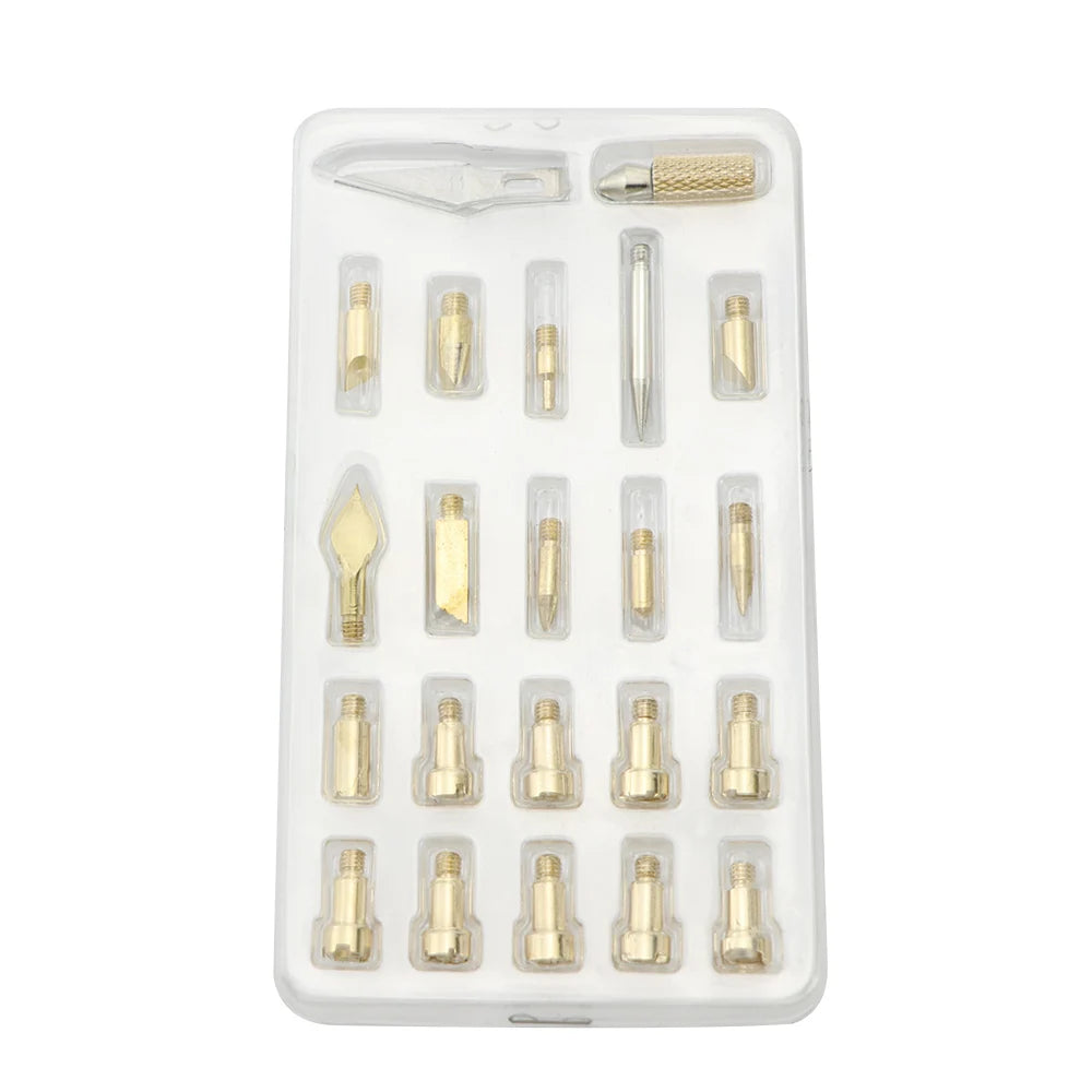 Adjustable Temperature Wood Burning & Soldering Pen Kit
