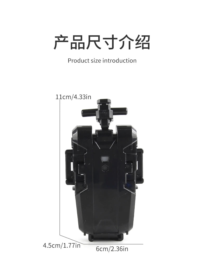 BX Series Ripcord Launcher for Spinning Top Toys
