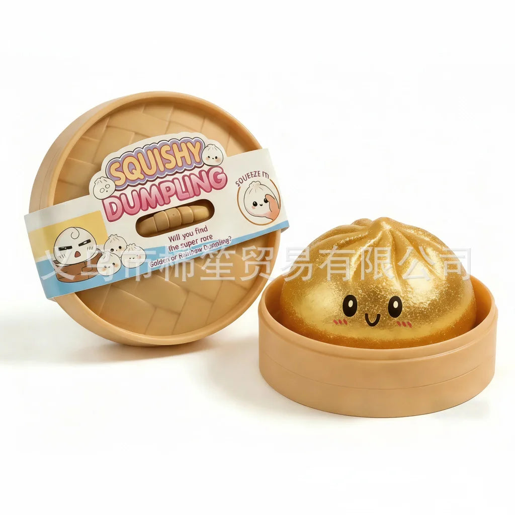 Slow Rising Glitter Dumpling Squishy Stress Ball
