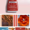 A bottle of Rit All Purpose Dye for fabric is shown with various colored fabric samples.