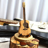 Acacia Wood Guitar Pick Holder with Stand