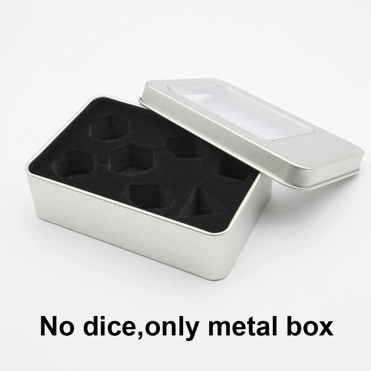 Handmade Resin D&D Dice Set – 7 Polyhedral Dice with Floral Design