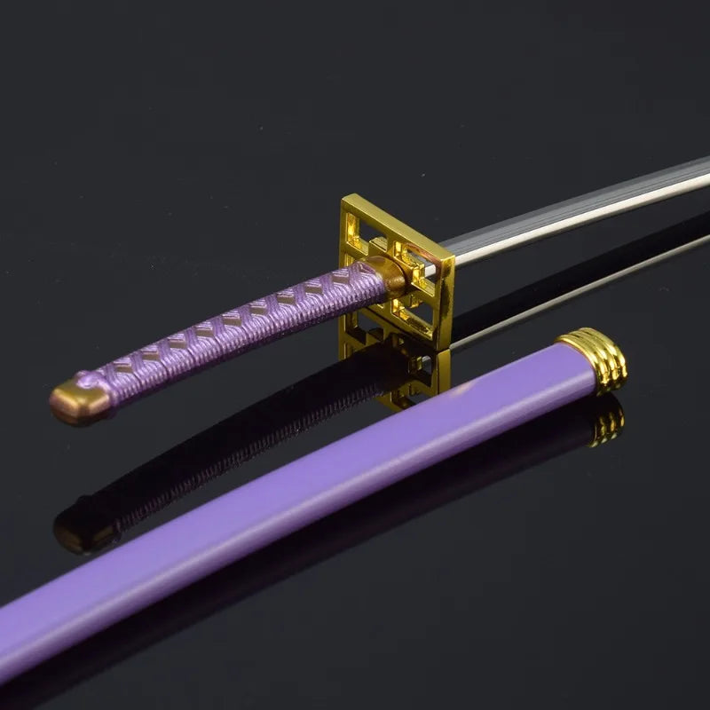 Compact Metal Katana – Bleach Anime Inspired Sword with Scabbard